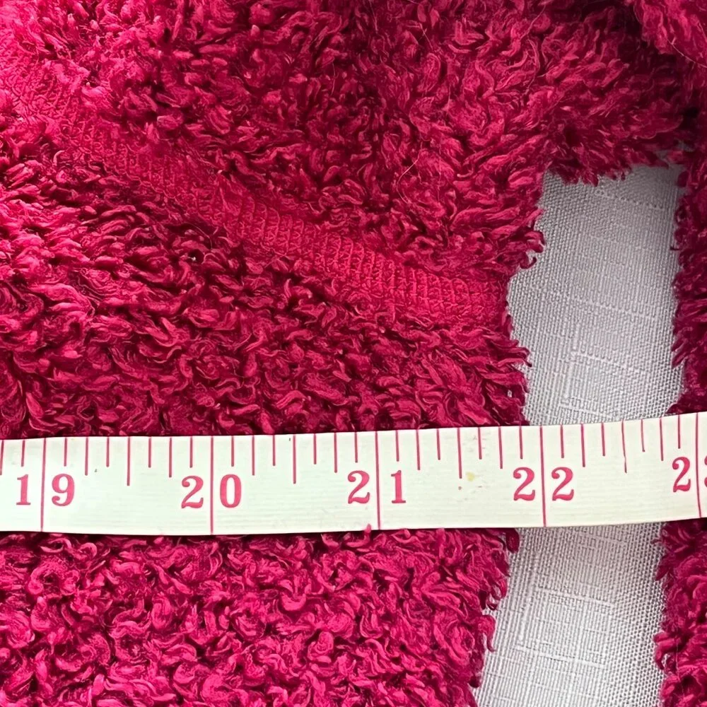 Lowe Alpine Polartec Sherpa Zip Up Jacket Women's Fuchsia 100% Polyester - Picture 8 of 11